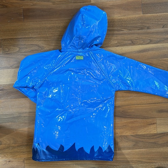 NWOT Western Chief Kids Blue Monster Raincoat - Picture 4 of 6